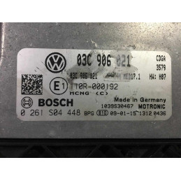 ECU MOTOR BOSCH MED17.1 0261S04448 VAG 03C906021