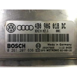 ECU MOTOR BOSCH ME7.5 0261207636 VAG 4B0906018DC