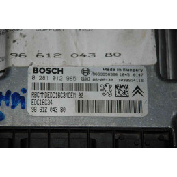 ECU MOTOR BOSCH EDC16C34 0281012985 PSA 9661204380