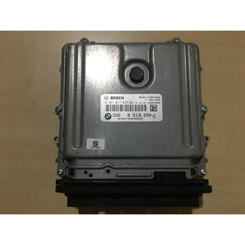 ECU MOTOR BOSCH EDC17C41-4.57 0281017648 BMW DDE 8513250