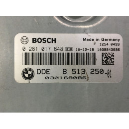 ECU MOTOR BOSCH EDC17C41-4.57 0281017648 BMW DDE 8513250