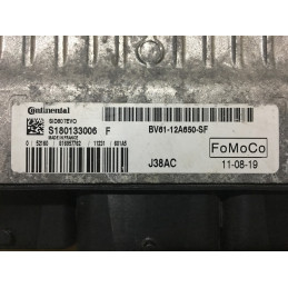 ECU MOTOR CONTINENTAL SID 807EVO S180133006F FORD BV61-12A650-SF