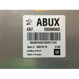 ECU MOTOR DELPHI E87 OPEL 55596662 ABUX