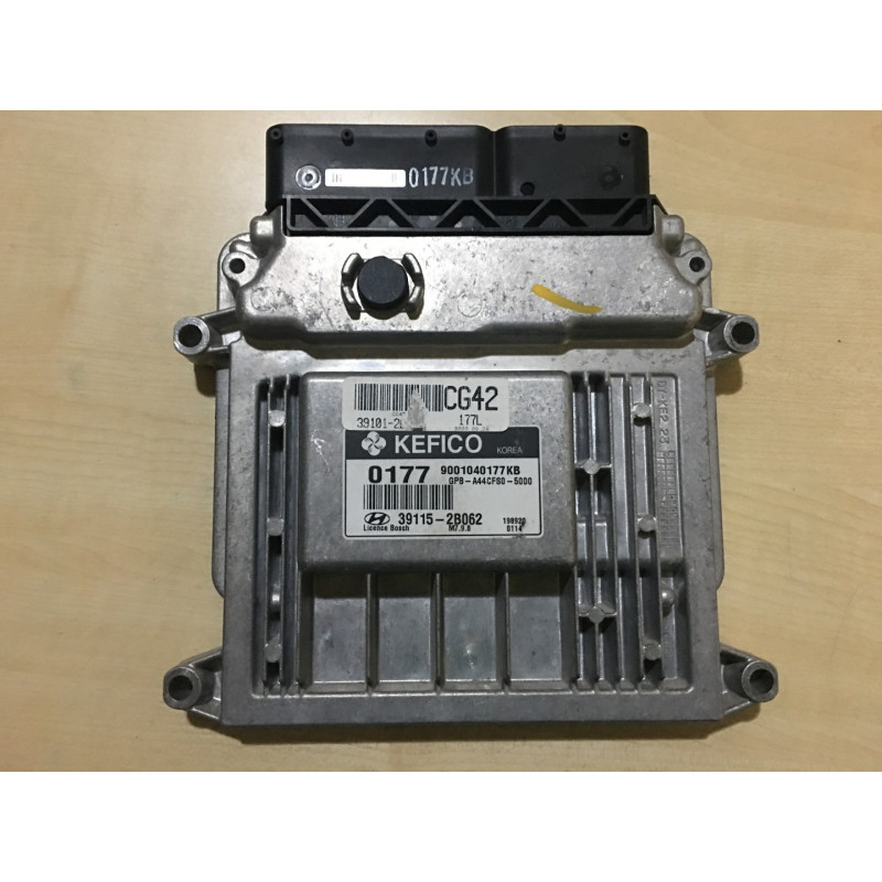 ECU MOTOR KEFICO M7.9.8 9001040177KB HYUNDAI 39115-2B062