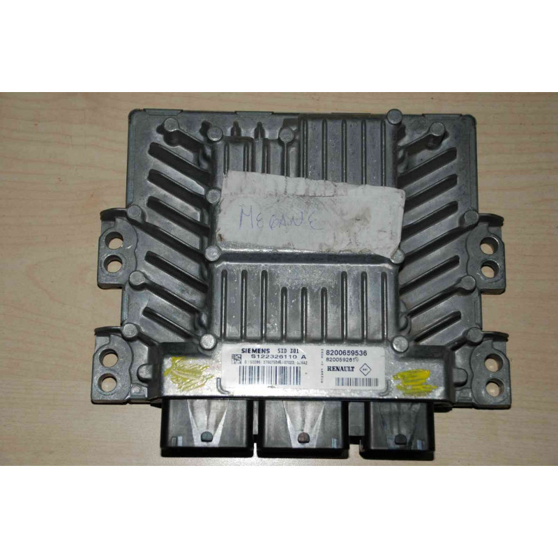 ECU MOTOR SIEMENS VDO  SID 301 S122326110A RENAULT 8200659536