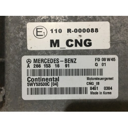 ECU GAS CONTINENTAL 5WY53530D MERCEDES A2669000600