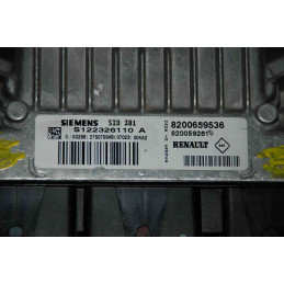 ECU MOTOR SIEMENS VDO  SID 301 S122326110A RENAULT 8200659536