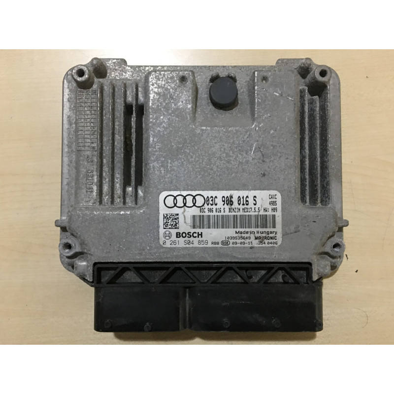 ECU MOTOR BOSCH MED17.5.5 0261S04859 VAG 03C906016S