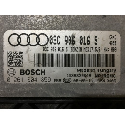 ECU MOTOR BOSCH MED17.5.5 0261S04859 VAG 03C906016S