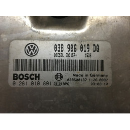 ECU MOTOR BOSCH EDC15P+ 0281010891 VAG 038906019DQ