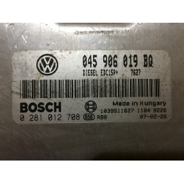 ECU MOTOR BOSCH EDC15P+23.4.2 0281012708 VAG 045906019BQ