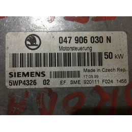 ECU MOTOR SIEMENS SIMOS 2 5WP432602 VAG 047906030N