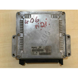 ECU BOSCH EDC15C2-6.1 0281010165 PEUGEOT 406 I 2.0 HDI 81KW 110HP RHZ 9637089580 - WITH DISABLED IMMOBILIZER (IMMO OFF)