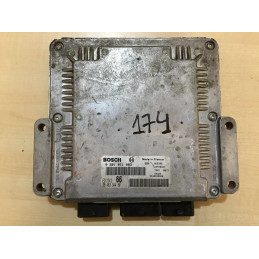 ECU BOSCH EDC15C2-11.1 0281011083 PEUGEOT 206 I 2.0 HDI 66KW 90CV RHY 9648394480 - CON INMOVILIZADOR ANULADO (INMO / IMMO OFF)