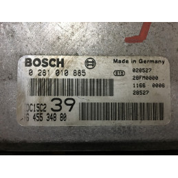 ECU BOSCH EDC15C2-10.1 0281010885 CITROEN C5 I 2.2 HDI 98KW 133CV 4HX 9645534880 -  CON INMOVILIZADOR ANULADO (INMO / IMMO OFF)