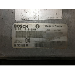 ECU BOSCH EDC15C2-6.1 0281010249 PEUGEOT 306 I 2.0 HDI 66KW 90CV RHY 9636256980 - CON INMOVILIZADOR ANULADO (IMMO OFF)