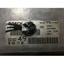 ECU BOSCH EDC15C2-11.1 0281010962 CITROEN XSARA I 2.0 HDI 66KW 90HP RHY 9646217180 - WITH DISABLED IMMOBILIZER (IMMO OFF)