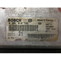 ECU BOSCH EDC15C2-6.1 0281010162 CITROEN XSARA I / PEUGEOT 306 I 2.0 HDI 66KW 90CV RHY 9637089680 - CON INMOVILIZADOR ANULADO