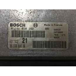 ECU BOSCH EDC15C2-6.1 0281010162 CITROEN XSARA I / PEUGEOT 306 I 2.0 HDI 66KW 90CV RHY 9637089680 - CON INMOVILIZADOR ANULADO