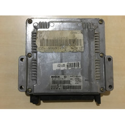 ECU BOSCH EDC15C2 0281010551 PEUGEOT 306 I 2.0 HDI 66KW 90CV RHY 9641606680 - CON INMOVILIZADOR ANULADO (IMMO OFF)