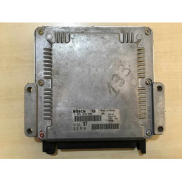 ECU MOTOR BOSCH EDC15C2-6.1 0281010252 PEUGEOT 406 I 2.0 HDI 66KW 90CV RHY 9635158180 - CON INMOVILIZADOR ANULADO (IMMO OFF)