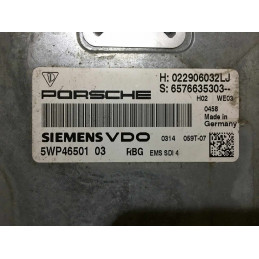 ECU MOTOR SIEMENS VDO EMS SDI 4 5WP4650103 PORSCHE 022906032LJ