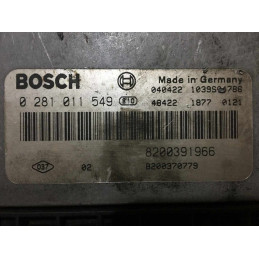 ECU MOTOR BOSCH EDC16C3 0281011549 RENAULT 8200310863 8200370779