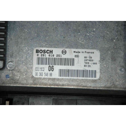 ECU BOSCH EDC15C2-6.1 0281010251 CITROEN XANTIA I 2.0 HDI 81KW 110HP RHZ 9636254880 - WITH DISABLED IMMOBILIZER (IMMO OFF)