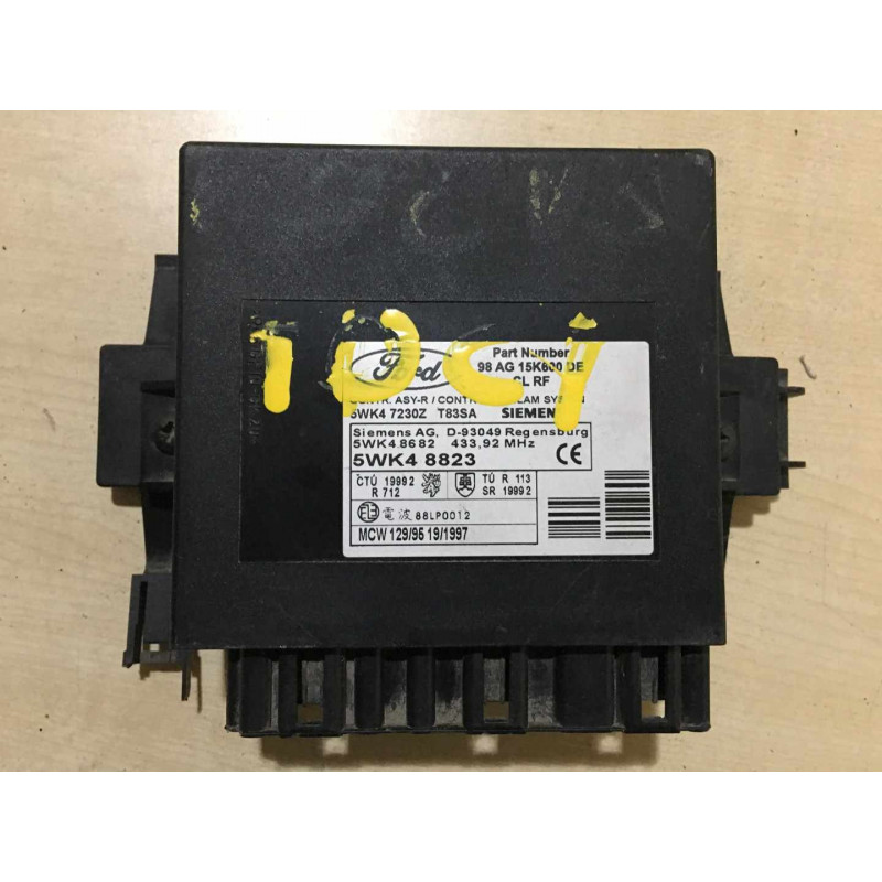 ECU BODY CONFORT SIEMENS 5WK47230E FORD 98AG-15K600-DE