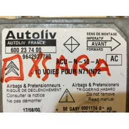 AUTOLIV 603724900 PEUGEOT 9653493380