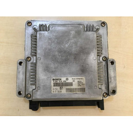 ECU BOSCH EDC15C2-6.1 0281010252 PEUGEOT 406 I 2.0 HDI 66KW 90HP RHY 9635158180 - WITH DISABLED IMMOBILIZER (IMMO OFF)