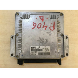 ECU BOSCH EDC15C2-6.1 0281010252 PEUGEOT 406 I 2.0 HDI 66KW 90HP RHY 9635158180 - WITH DISABLED IMMOBILIZER (IMMO OFF)