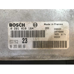 ECU BOSCH EDC15C2-6.1 0281010164 CITROEN XSARA I 2.0 HDI 81KW 110HP RHZ 9635598680 - WITH DISABLED IMMOBILIZER (IMMO OFF)