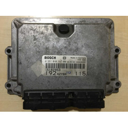 ECU BOSCH EDC15C7-2.3 0281010337 FIAT STILO I (192) 1.9 JTD 85KW 115HP 55182953 - WITH DISABLED IMMOBILIZER (IMMO OFF)