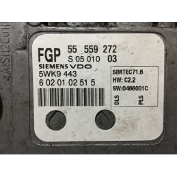 SIEMENS SIMTEC 56 5WK9073 OPEL 90506365