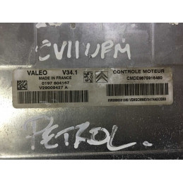 ECU MOTOR VALEO V34.1 V29009427A PSA 9666591380