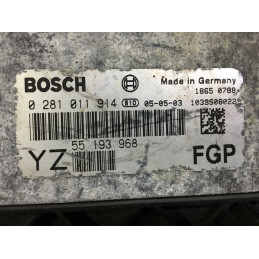 ECU MOTOR BOSCH EDC16C9 0281011914 OPEL 55193968