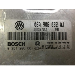 ECU MOTOR BOSCH ME7.5 0261206601 VAG 06A906032AJ