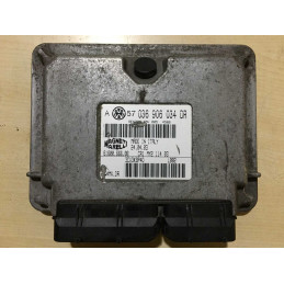 ECU MAGNETI MARELLI IAW 4MV.DR 61600.666.08 VOLKSWAGEN GOLF IV 1.6i 77KW 105CV 036906034DR / SW 5466 - CON INMOVILIZADOR ANULADO