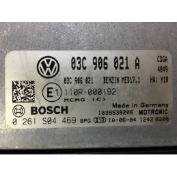 ECU MOTOR BOSCH MED17.1 0261S04469 VAG 03C906021A