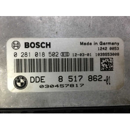 ECU MOTOR BOSCH EDC17C50-3.58 0281018502 BMW 8517862