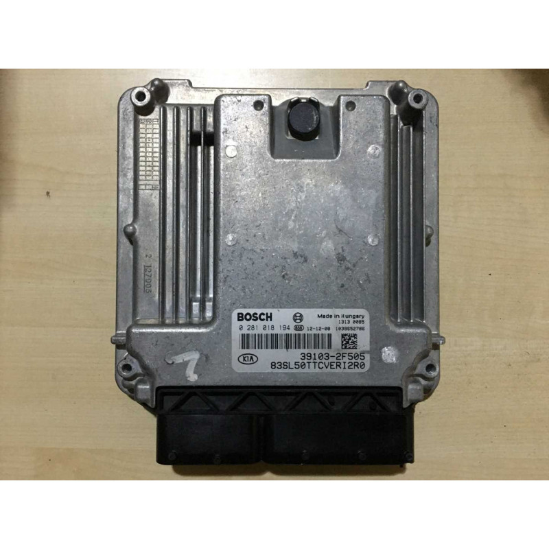 ECU MOTOR BOSCH EDC17CP14-3.70 0281018194 KIA 39103-2F505