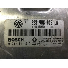 ECU MOTOR BOSCH EDC15P+22.3.2 0281011217 VAG 038906019LA