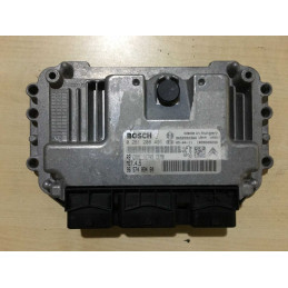 ECU MOTOR BOSCH ME7.4.5 0261208491 PSA 9657489480 - CON INMOVILIZADOR ANULADO (INMO / IMMO OFF)