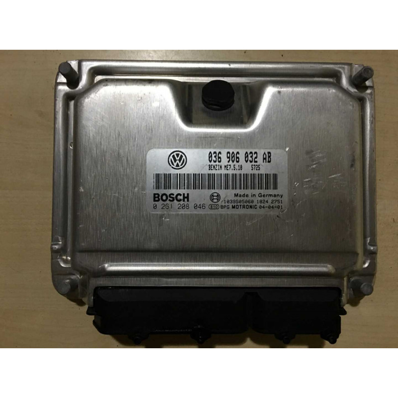 ECU MOTOR BOSCH ME7.5.10 0261208046 VAG 036906032AB