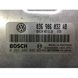 ECU MOTOR BOSCH ME7.5.10 0261208046 VAG 036906032AB