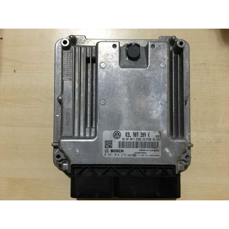 ENGINE ECU BOSCH EDC17CP20-2.7 0281016272 VOLKSWAGEN T5 03L907309K 03L907309M 03L906022CD 9118