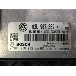 ECU MOTOR BOSCH EDC17CP20-2.7 0281016272 VOLKSWAGEN T5 03L907309K 03L907309M 03L906022CD 9118