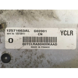 ECU MOTOR SIEMENS TRIONIC8 OPEL 12571663AL YCLR