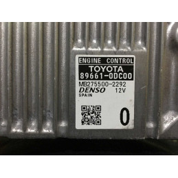 ECU MOTOR DENSO MB275500-2292 TOYOTA 89661-0DC00